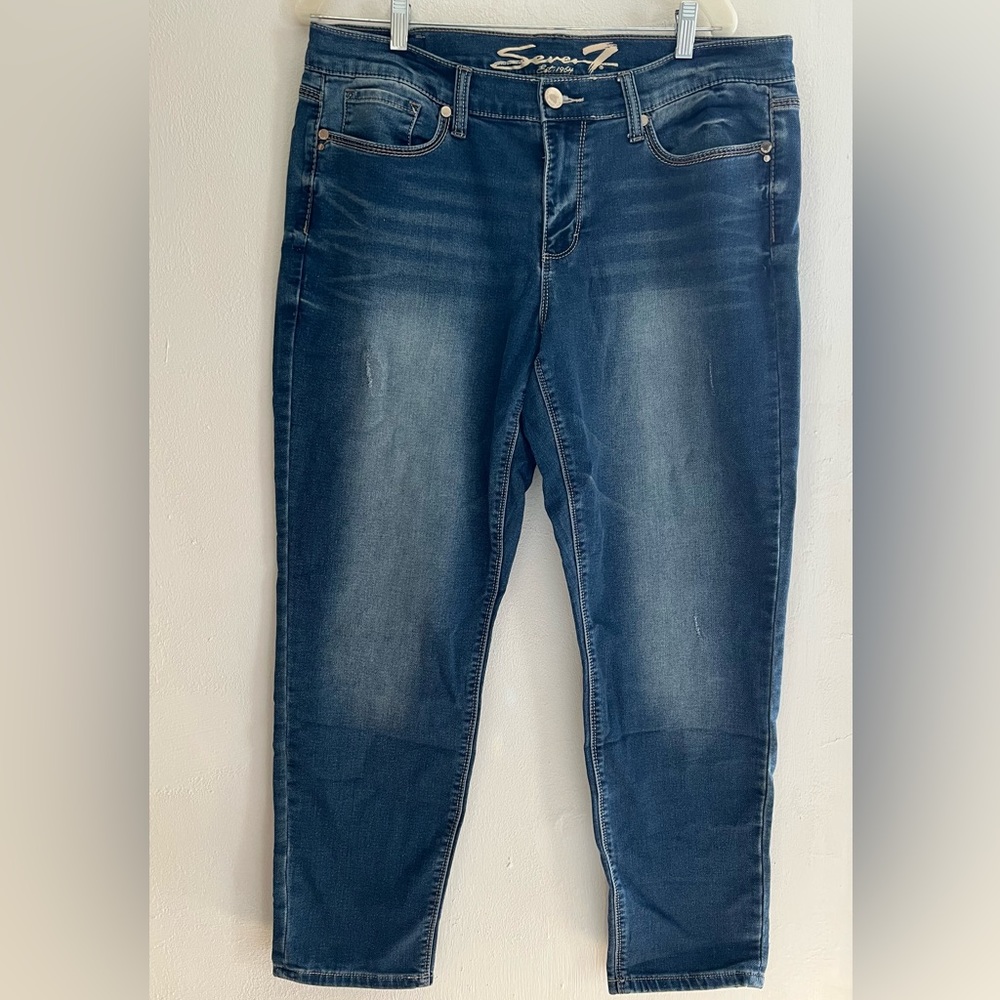 Seven7 Girlfriend Jeans Size 14